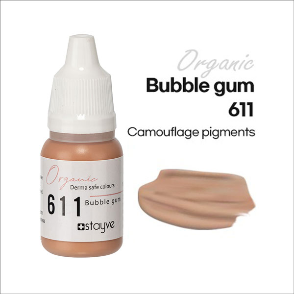 Stayve organic pigments areola bubble gum 611
