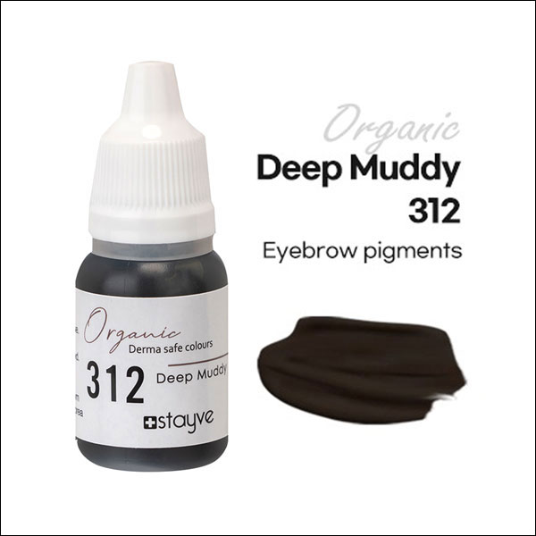 Stayve eyebrow pigment 312 Deep Muddy