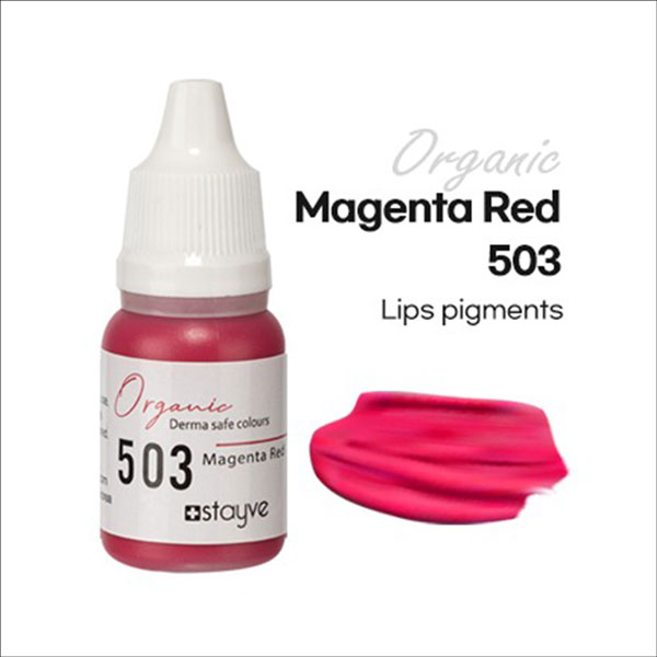 Stayve Lips Pigments organic magenta red 503