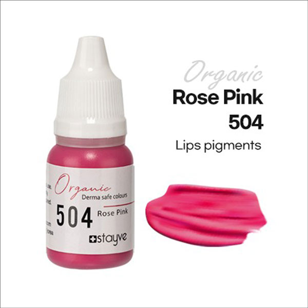 Stayve Lips Pigments organic rose pink 504