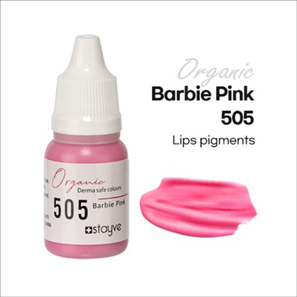 Stayve Lips Pigments organic barbie pink 505