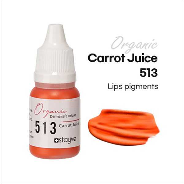 Stayve Lips Pigments organic carrot juice 513