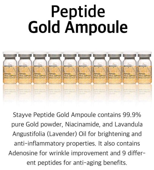 BB Glow Stayve Peptide Gold Ampoule