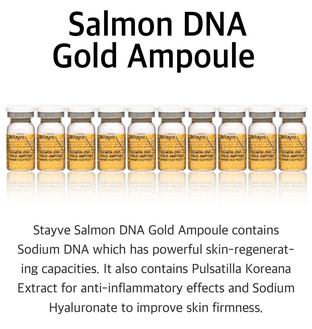 BB Glow Stayve Salmon DNA Gold Ampoule