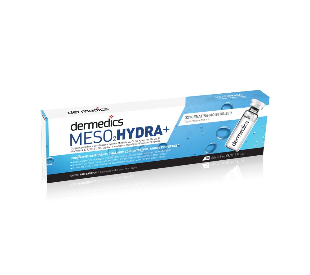 Dermedics MESO HYDRA+ Oxygenating Moisturiser elixir serum