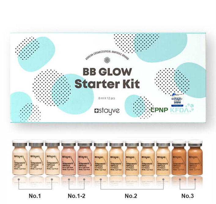 BB glow Stayve pigments starter kit new