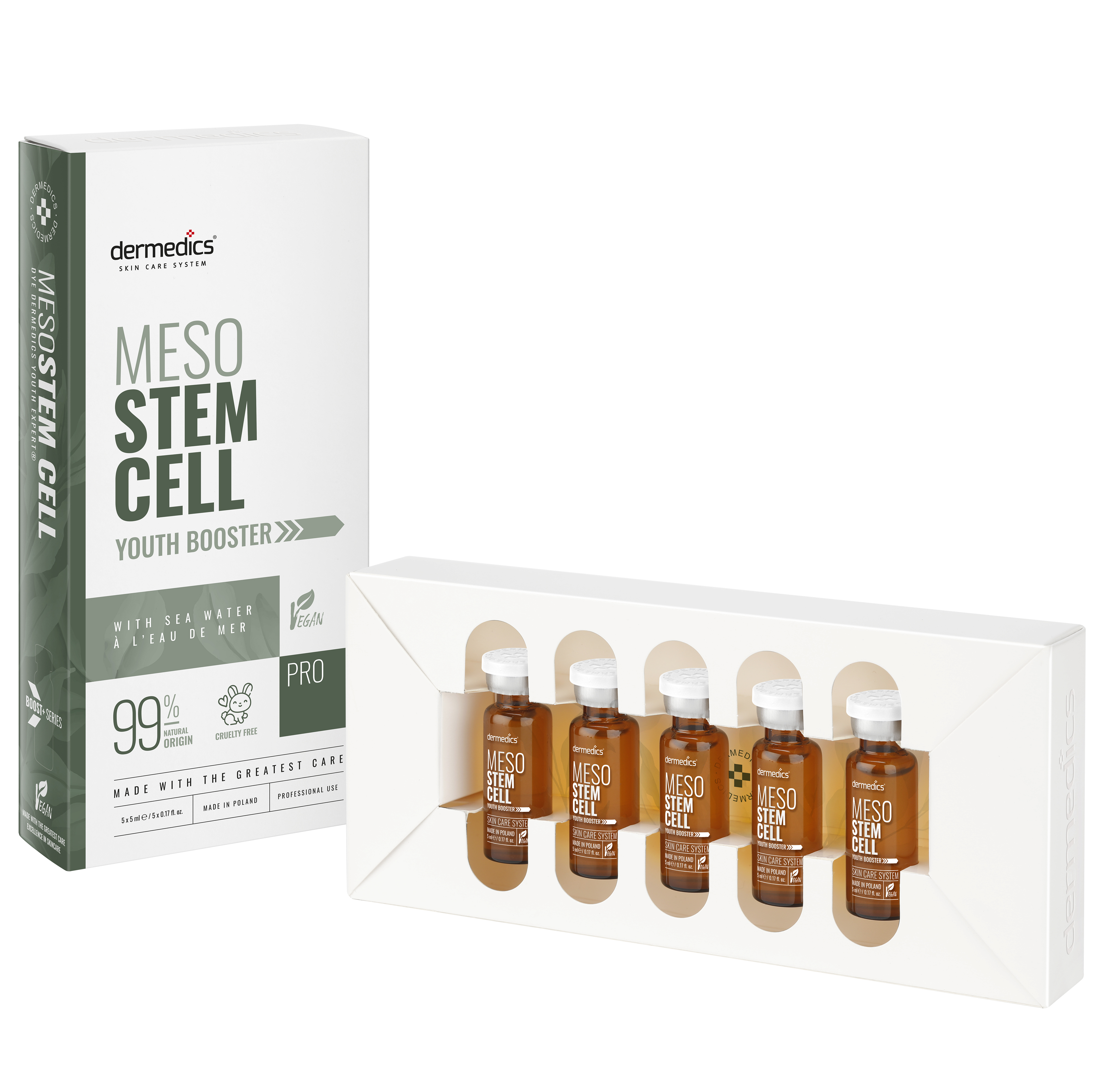 BB Glow Dermedics meso boost+ Stem Cell elixir ampoule
