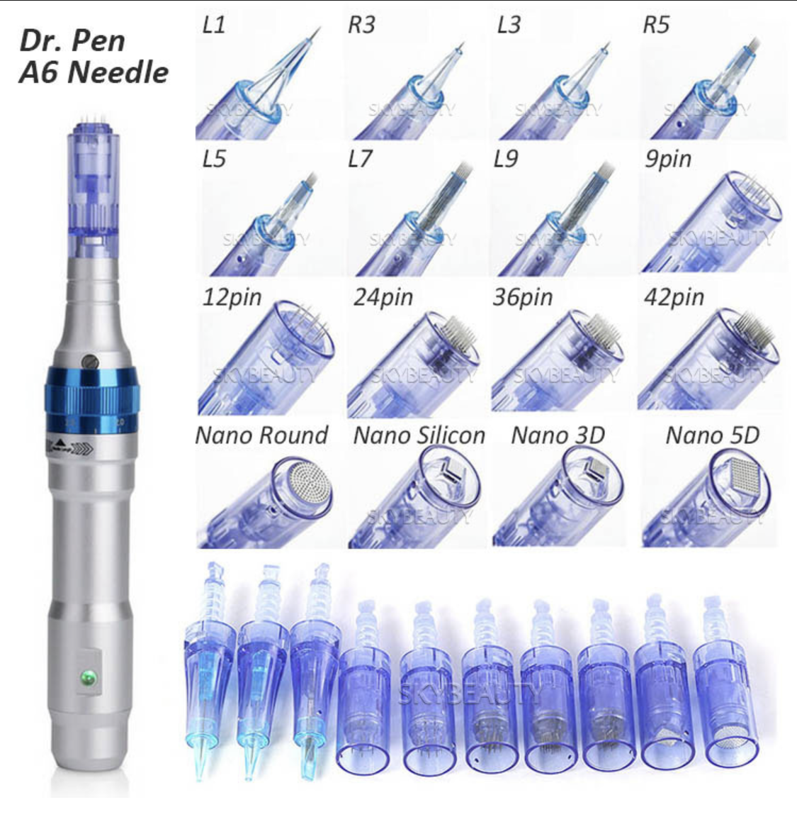Dr.Pen A1/ A6 needle cartridges