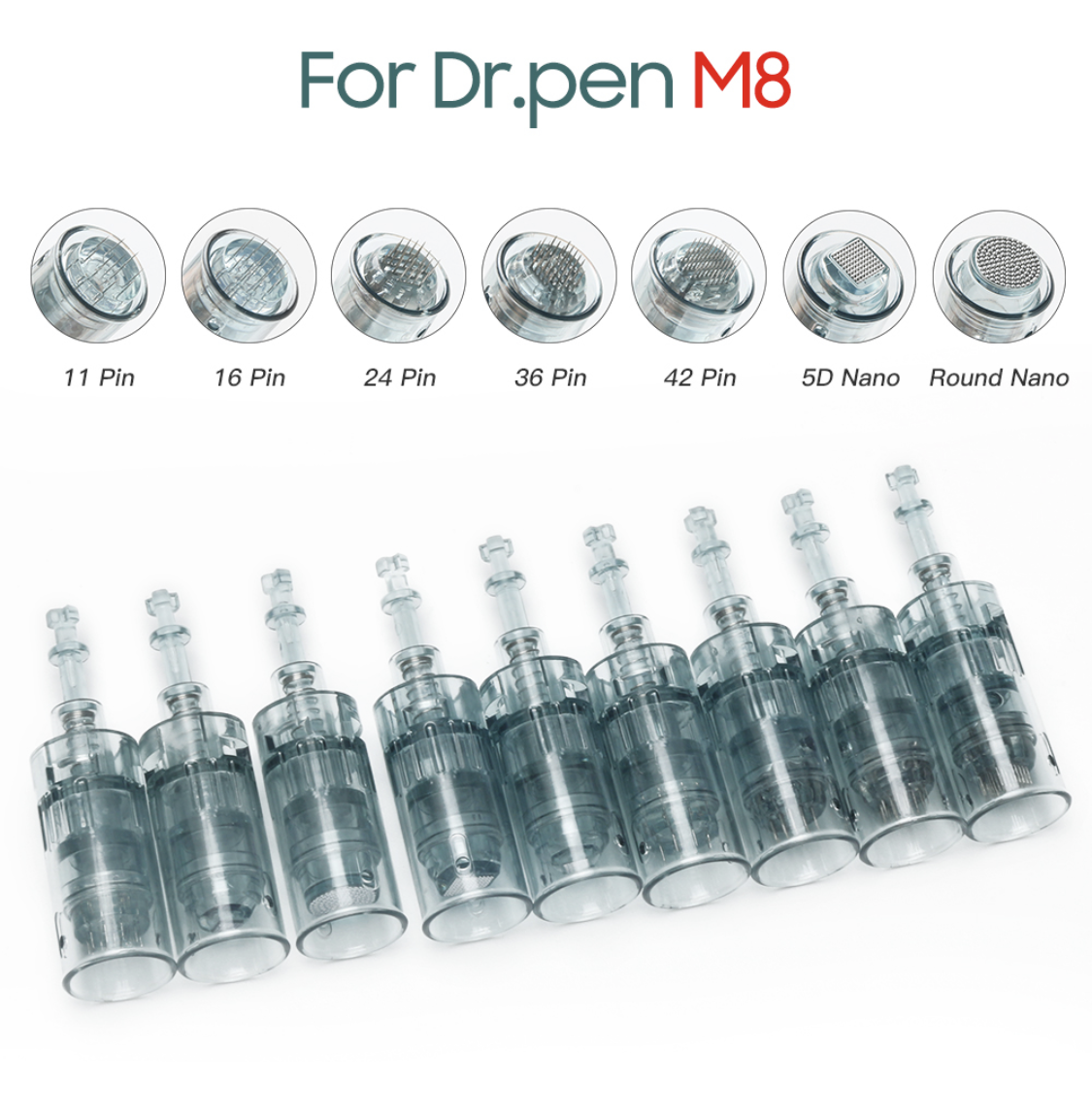 Dr.Pen M8 needle cartridges 1